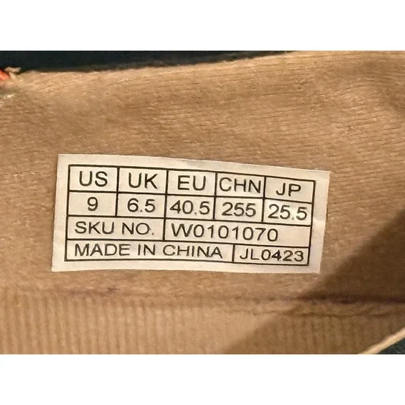 UIN Toledo I Colorful Skull Canvas Art Slip Ons Women 9 EU 40.5 Travel Shoes - Picture 11 of 11